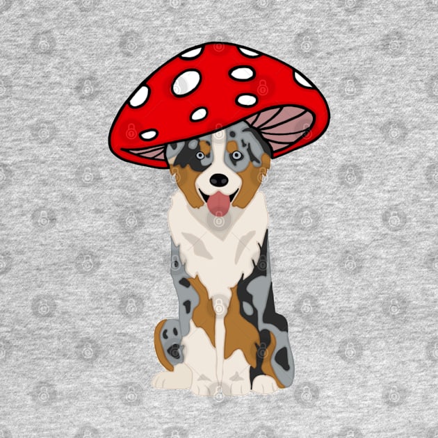 Australian shepherd Mushie by MushieCreatures